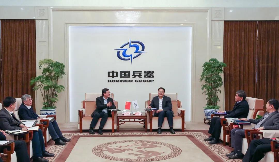 校长陈杰赴中国兵器工业集团调研