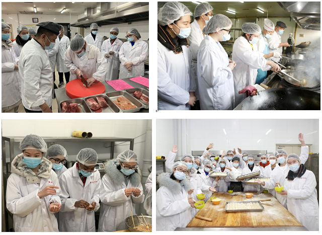 迎祝福品饺子——在校留学生喜迎温暖中国年