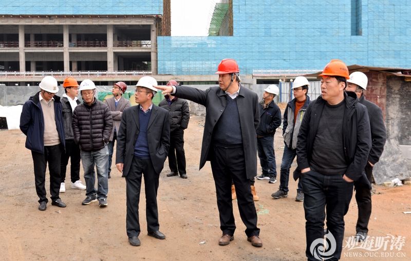 中国海洋大学西海岸校区全面复工