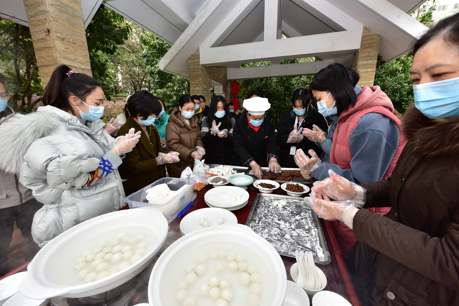 【云赏狮山春】湖岸边畔赏翠柳湖心亭中闹元宵