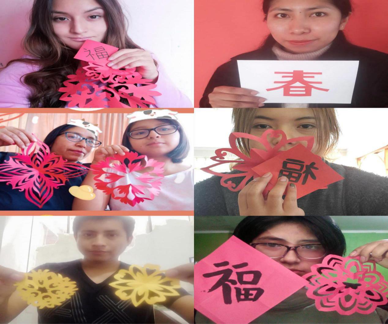 我校六所孔院（课堂）共同举办云端迎新春系列活动