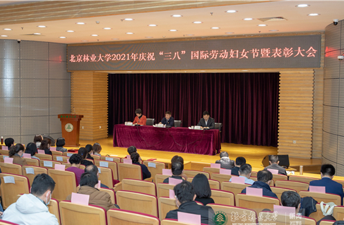 我校召开2021年庆祝“三八”国际劳动妇女节暨表彰