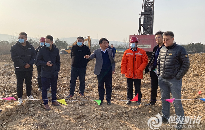 王剑敏总会计师调研生命科学与技术教学科研基地建设