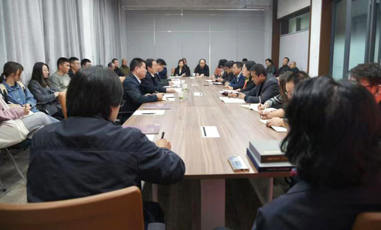 甘肃省委宣传部副部长康清来西北师大调研