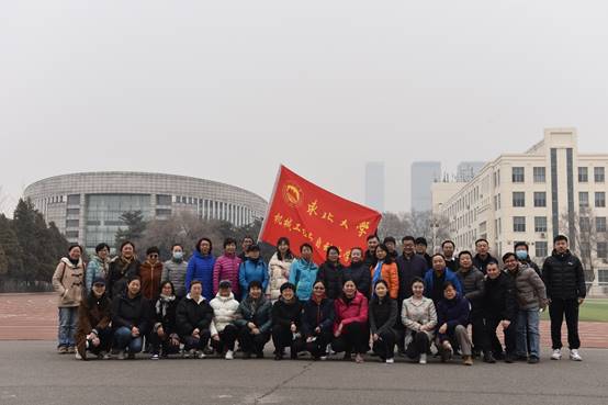 机械学院组织新春健步行活动