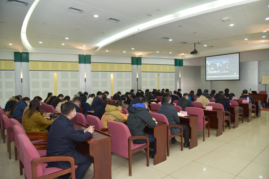 我校参加教育部2021届高校毕业生就业工作第二次调度视频会议