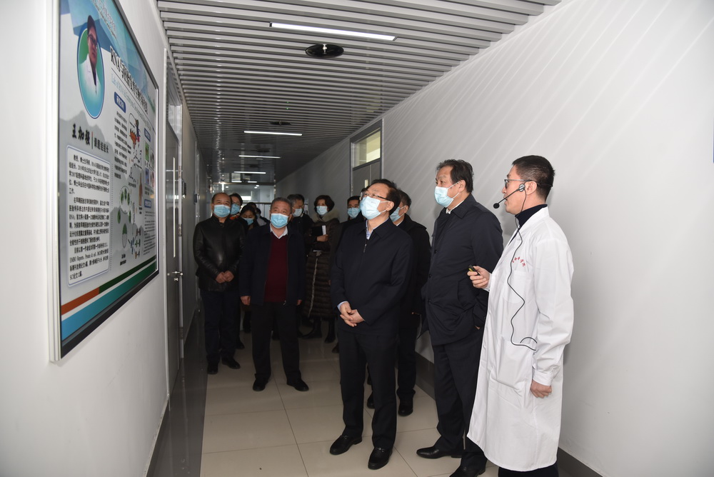 徐建国到我校调研科技创新和科技成果转化工作