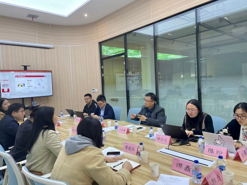 湖南大学党委学工部一行来访上海交通大学考察交流
