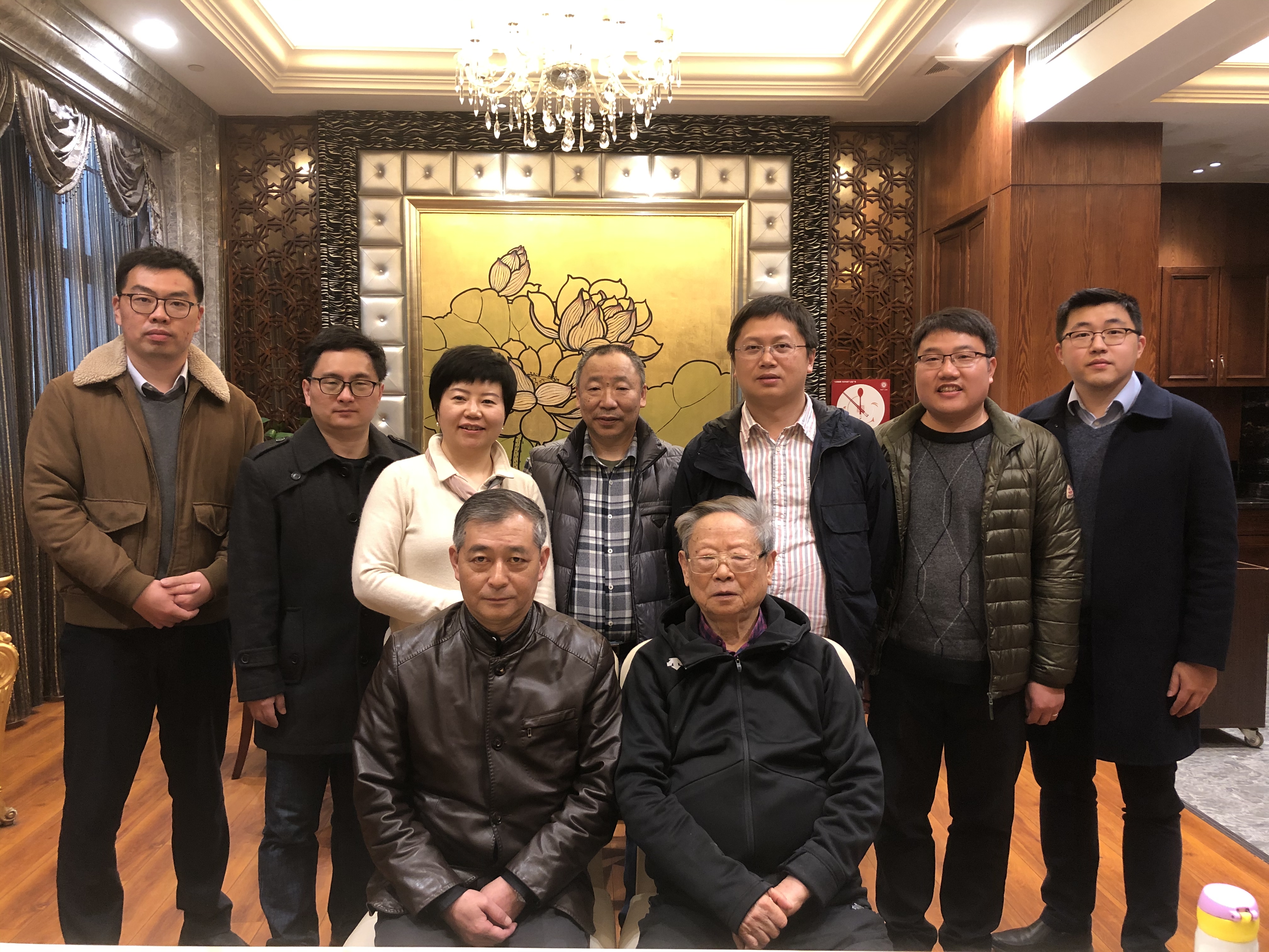校领导赴杭州看望周虞康先生