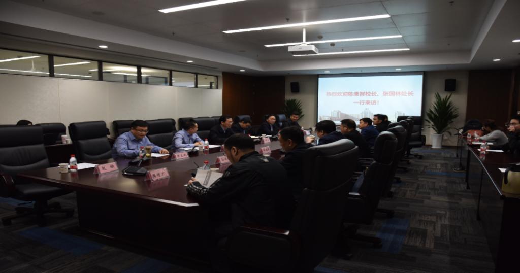 辽宁省教育厅、大连交通大学等五所高校来访创新港