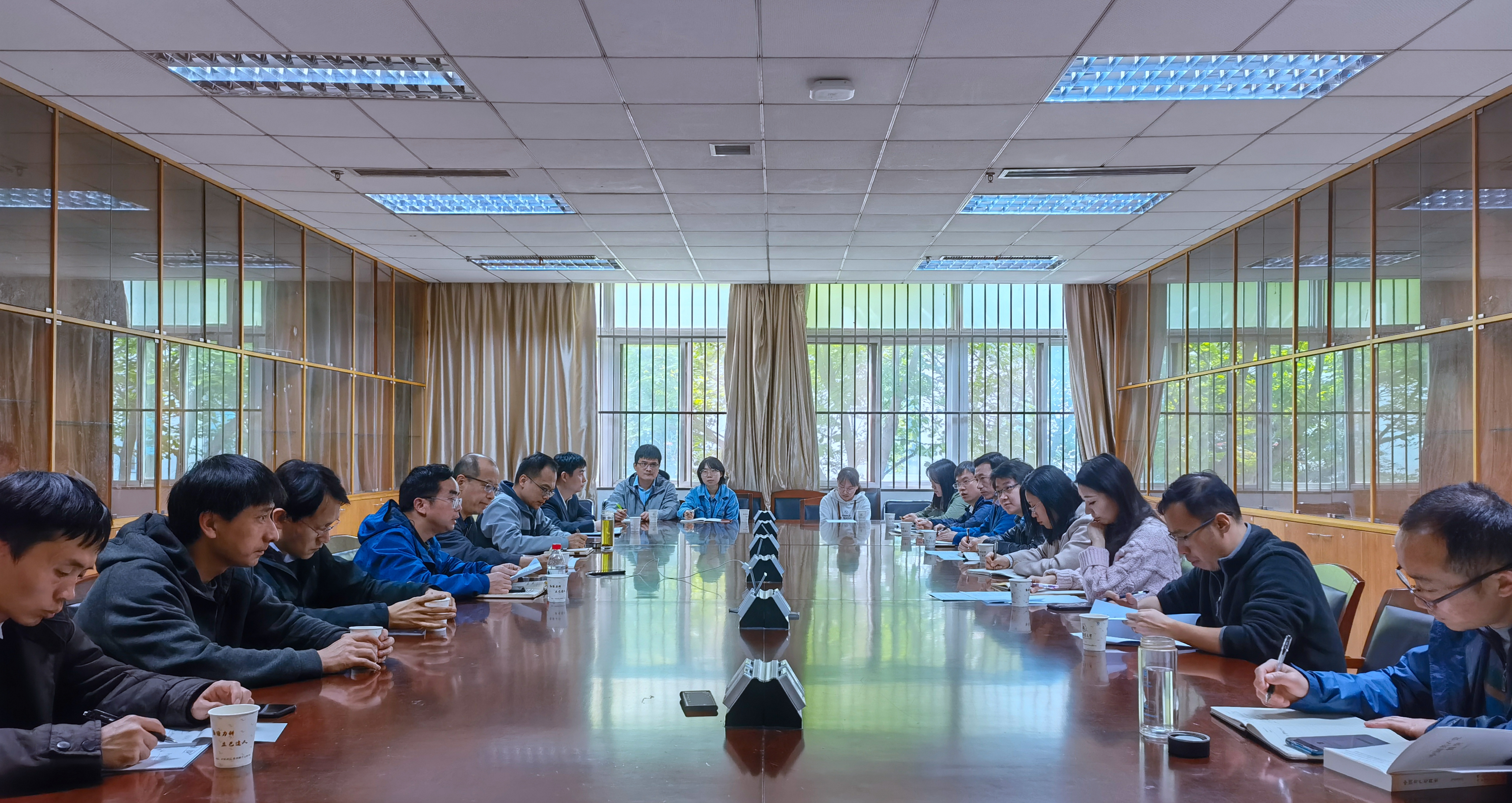 【党史学习教育】李召虎与生物医学与健康学院教师开展党史学习研讨