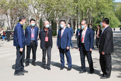 省教育厅、省教育招生考试院来我校巡视体育单招文化考试工作