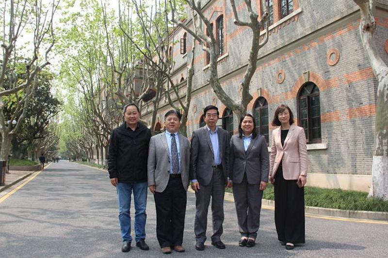 联合国工发组织驻华代表一行访问上海交大绿色增长研究院