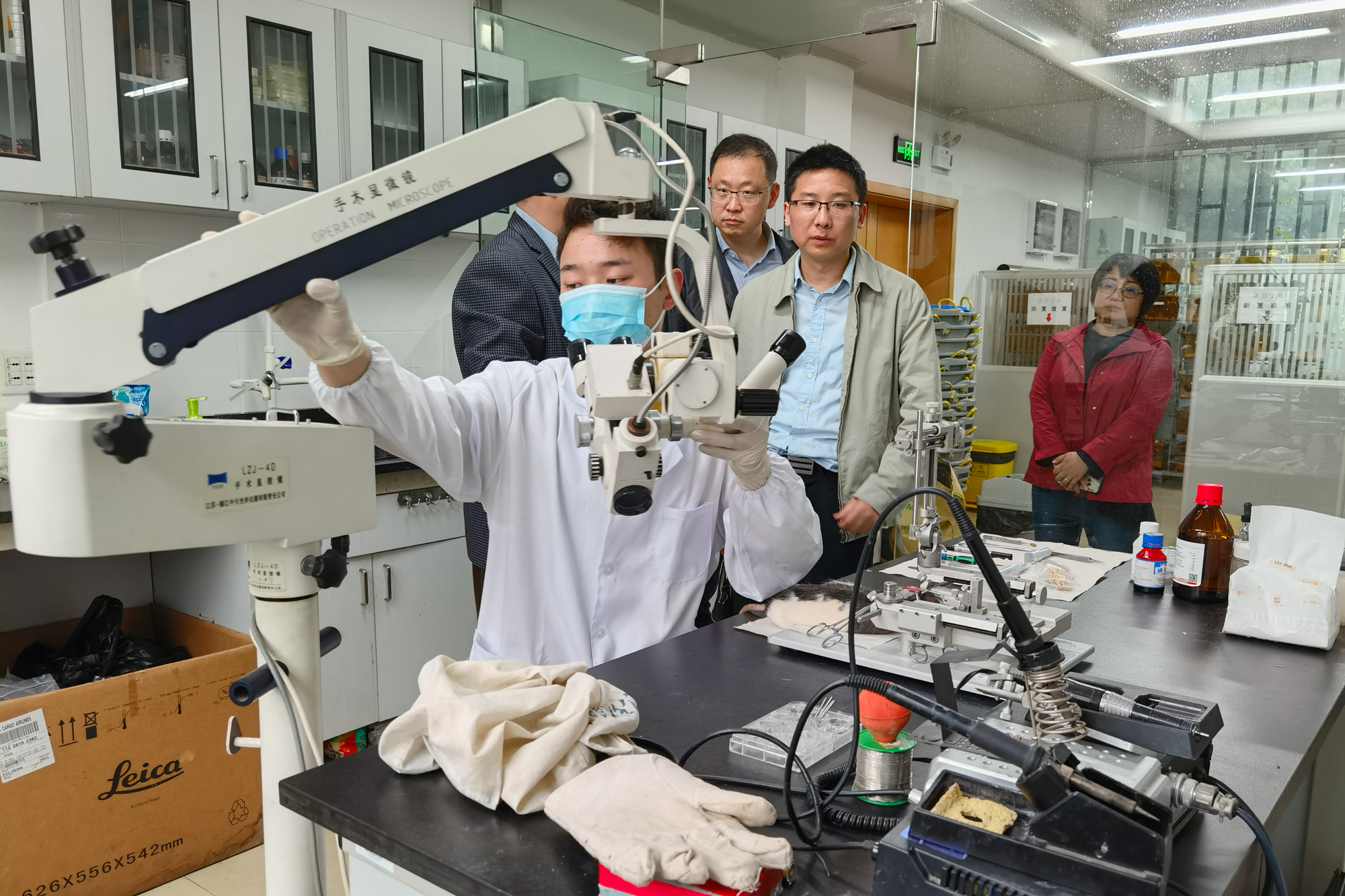 科技部外国专家服务司副司长李昕来校调研