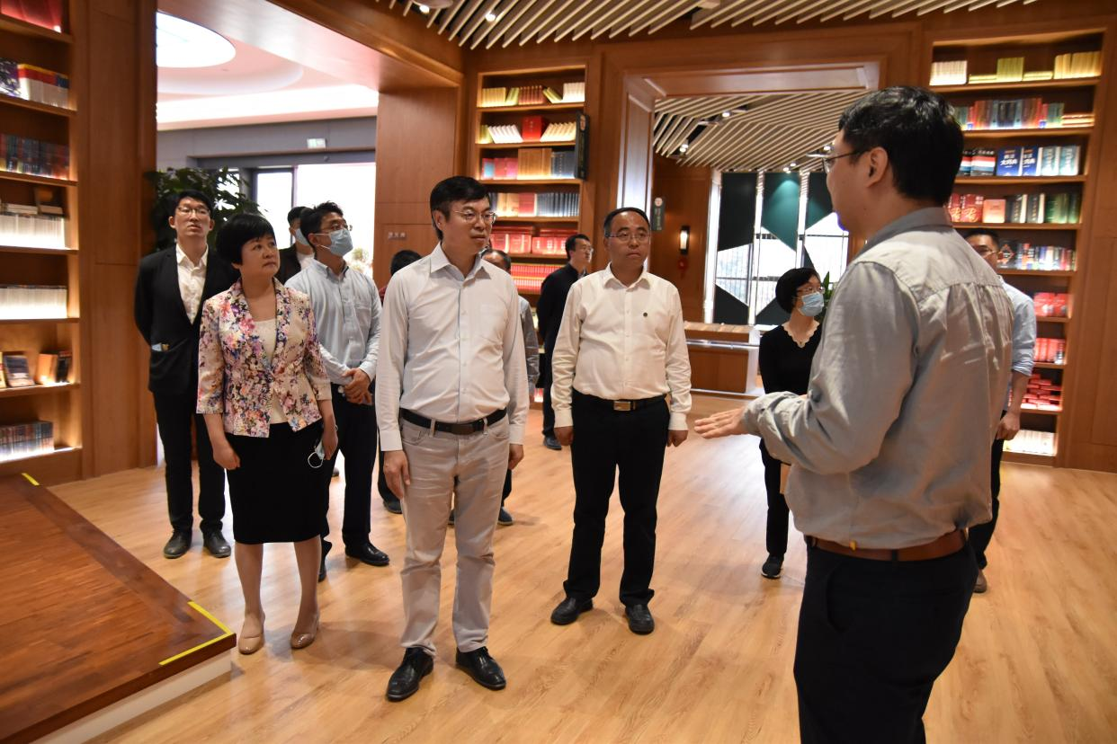 天津大学校长金东寒一行赴福州滨海新城调研