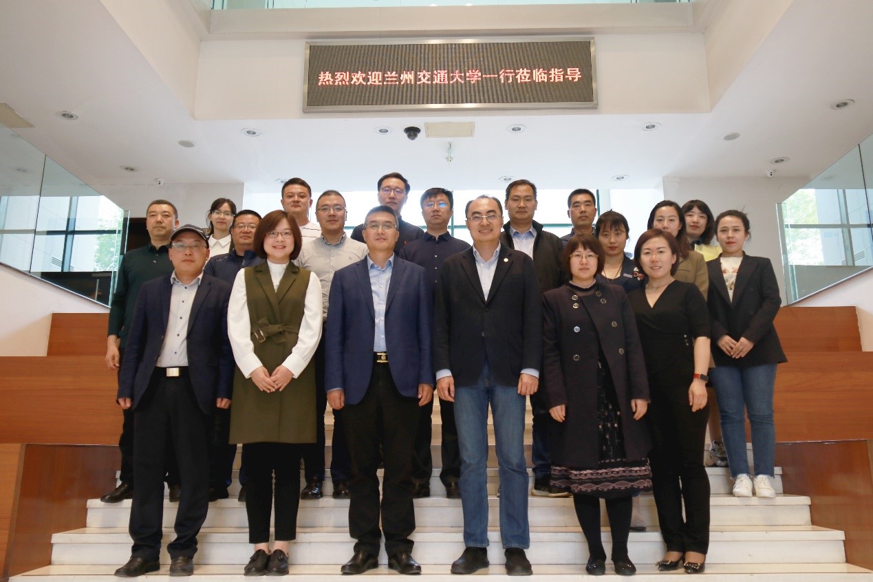 兰州交通大学来访我校调研学生思政工作