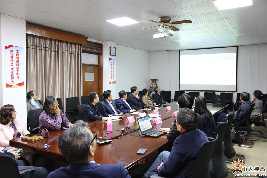 ［附属医院］《中华医学杂志》吕相征一行来山大二院交流座谈