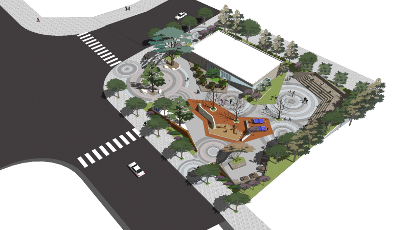 重庆大学建筑城规学院风景园林系师生在重庆市小微公共空间城市设计方案征集中取得优异成绩