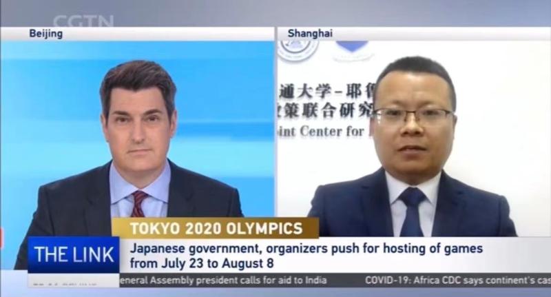 上海交大赵大海教授接受央视专访：东京奥运防疫存在较大漏洞
