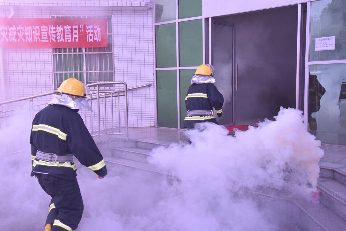 保卫处开展防灾减灾知识宣传教育系列活动