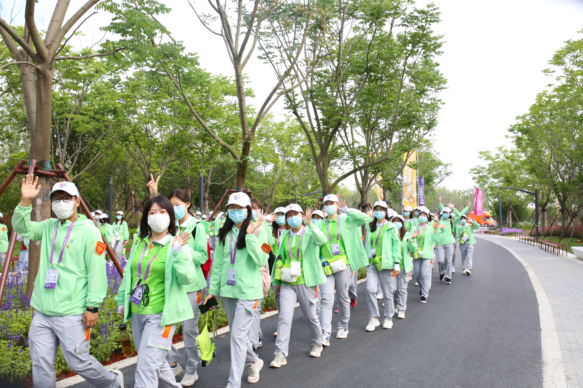 海上花开，青春在场，师大“小白鹭”就位！