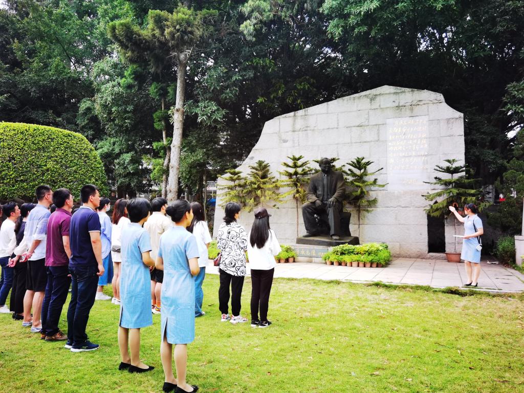 【党史学习教育】美术学院党委、后勤党委联合开展“侨心向党学史力行”主题实践活动