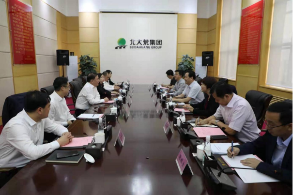 校长包军一行赴北大荒农垦集团有限公司考察调研、洽谈校企合作