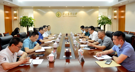 增城区人民政府领导一行来校推进区校合作