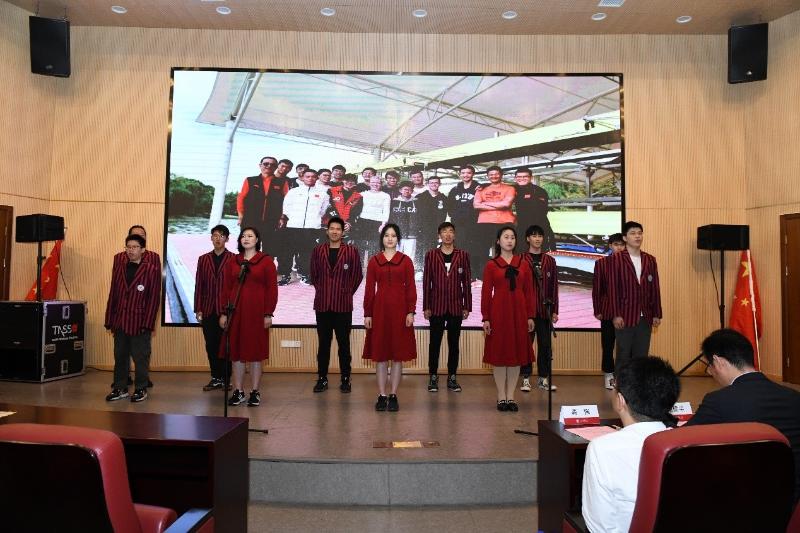 [永远跟党走]体育系举行“爱国奋斗新时代，歌唱建党100年”红歌会