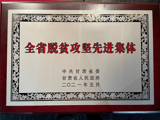 西北师大获全省脱贫攻坚先进集体