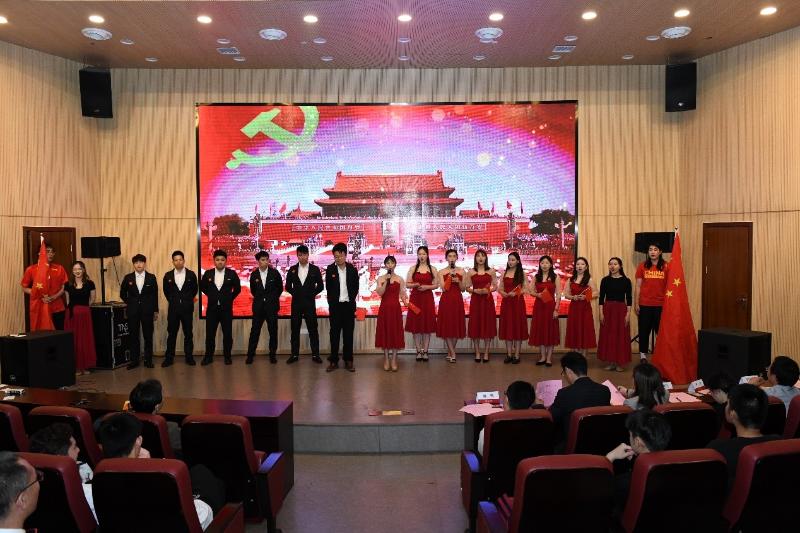 [永远跟党走]体育系举行“爱国奋斗新时代，歌唱建党100年”红歌会