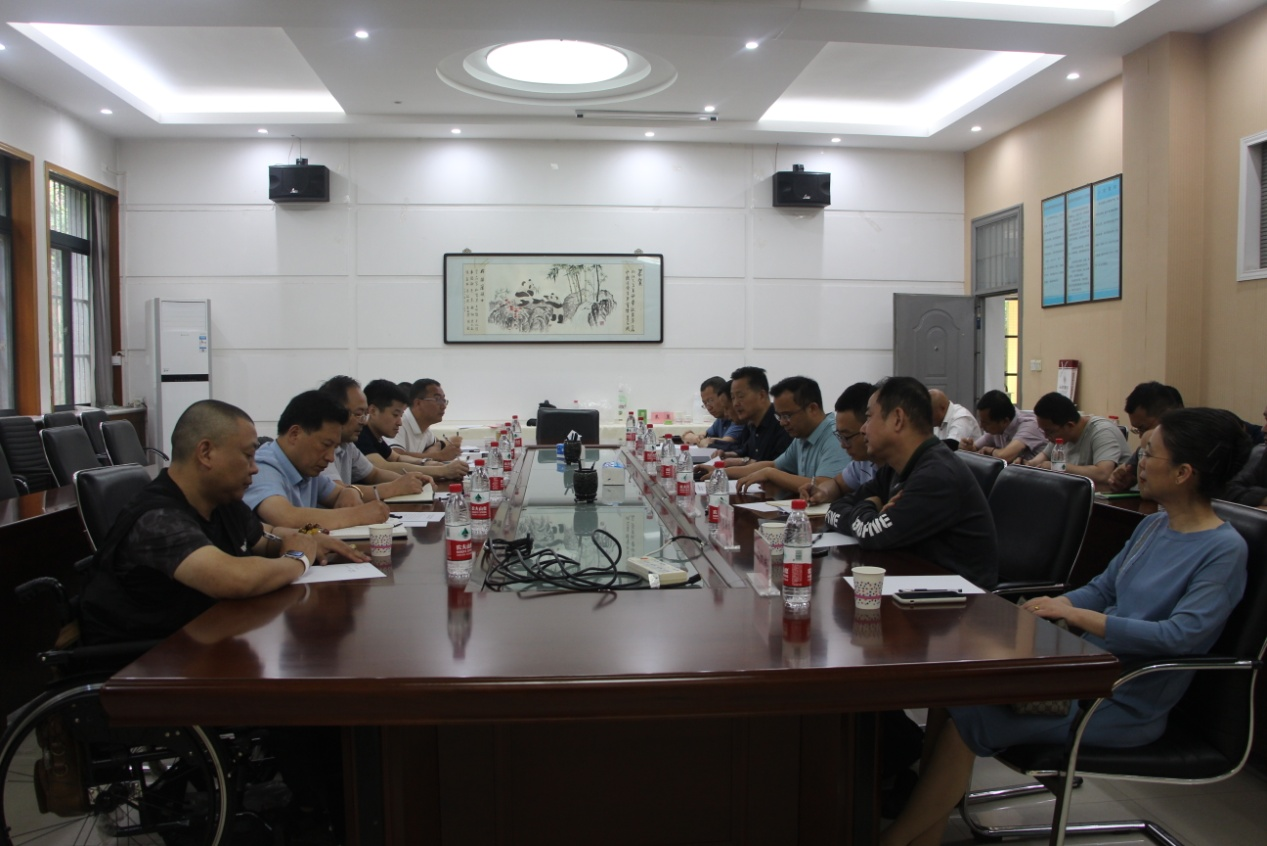 十一届残运会暨第八届特奥会组委会来我校检查