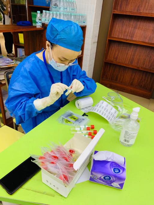 我校多名学生党员支援抗疫一线