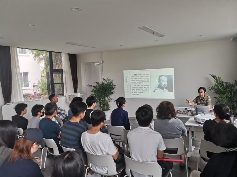 程及美术馆举办“喜看吴派有传人——王个簃、曹用平、施作雄书画展”专题讲座与导赏活动