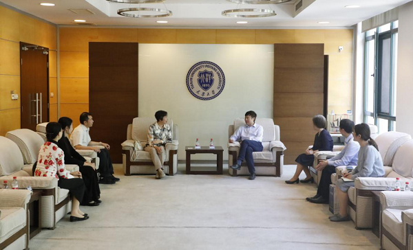 中国教育审计学会来访我校调研交流