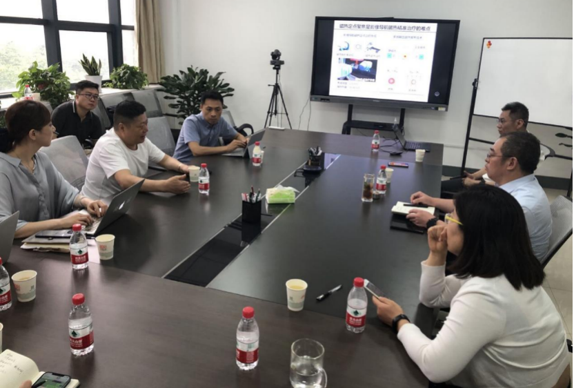 陕西江林投资集团来我校洽谈产学研合作