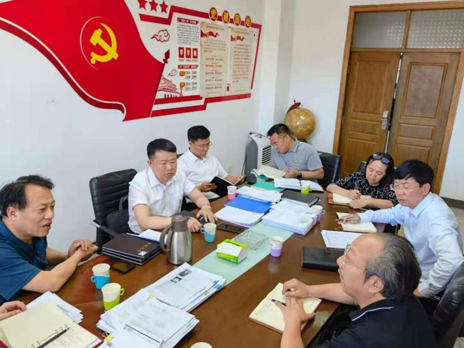 校党委书记沈兴全走访基层夯实学党史办实事主体责任