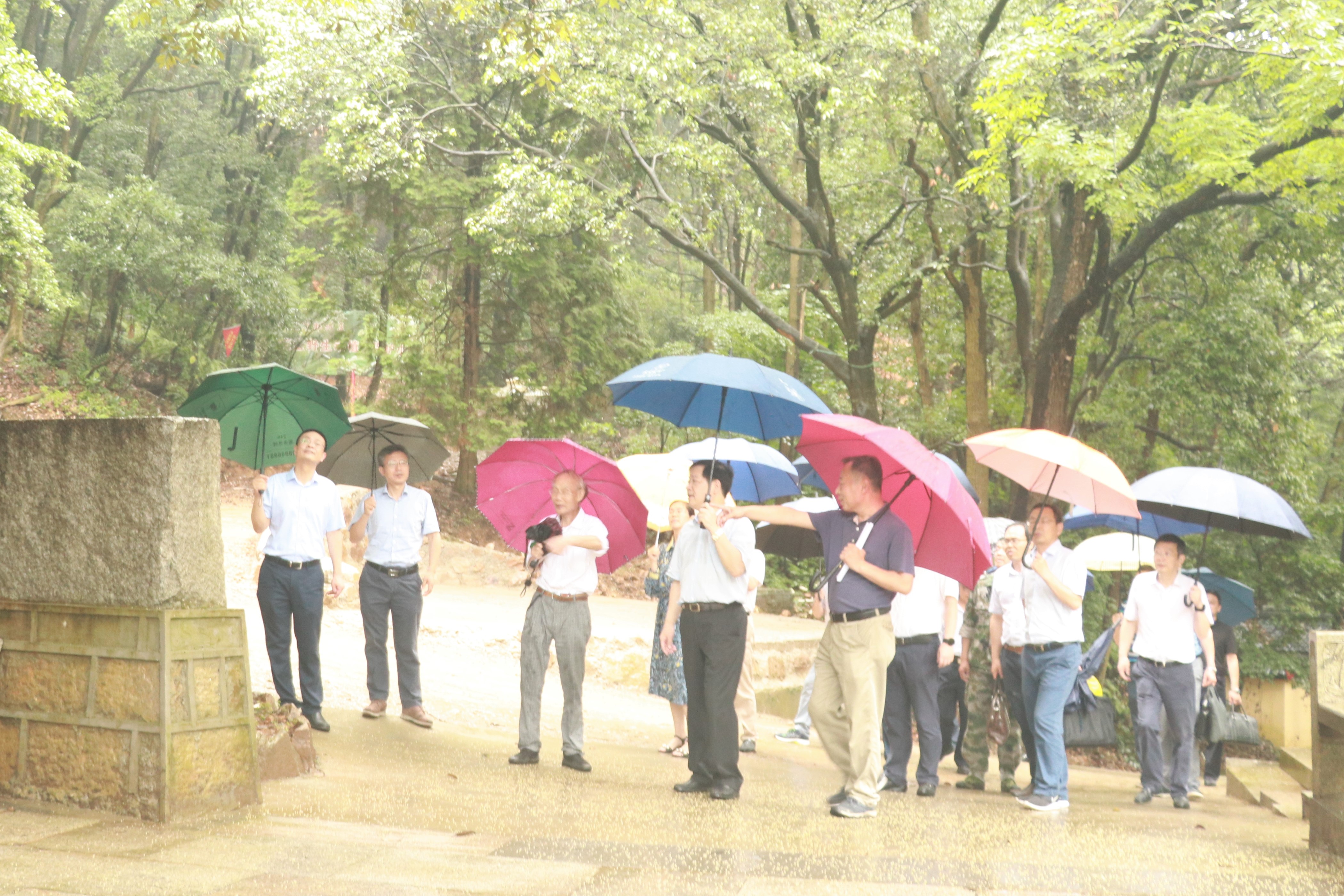 宁波市委常委、常务副市长陈仲朝赴华东师大浙江天童站调研