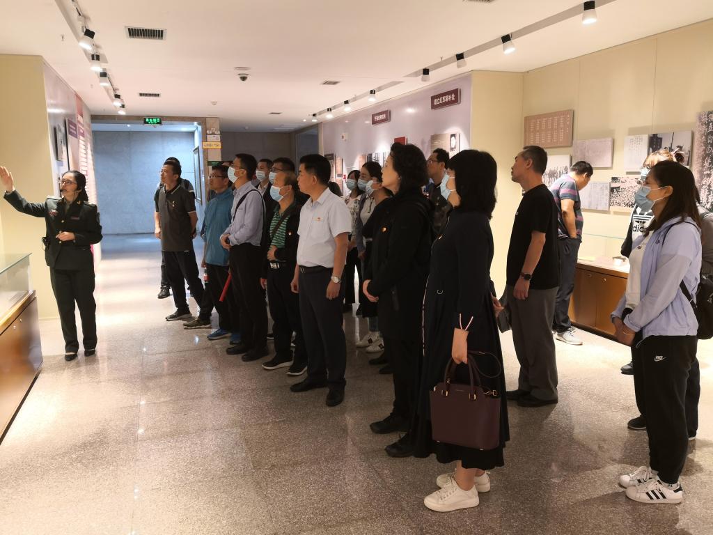 【党史学习教育专栏】党委统战部组织统一战线成员开展“携手共进学四史同心向党建新功”现场教学活动