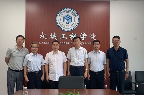 中国铸造协会会长一行访问天津大学机械工程学院