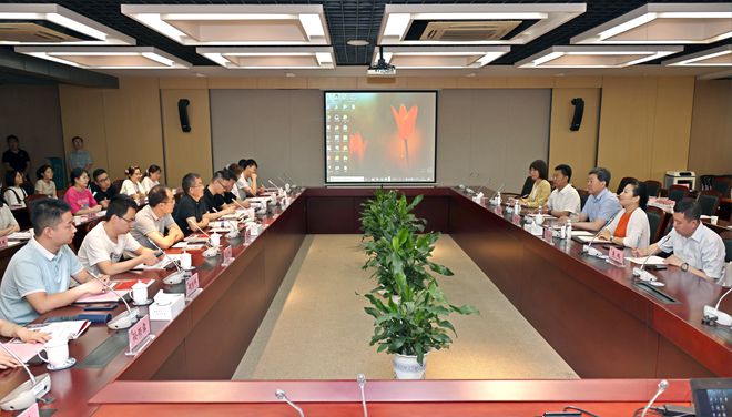 山西省校合作洽谈组来校洽谈合作