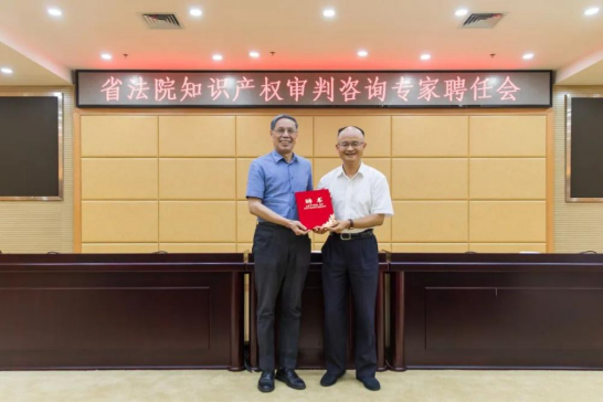 吴汉东教授受聘湖北省高级人民法院知识产权审判首席咨询专家