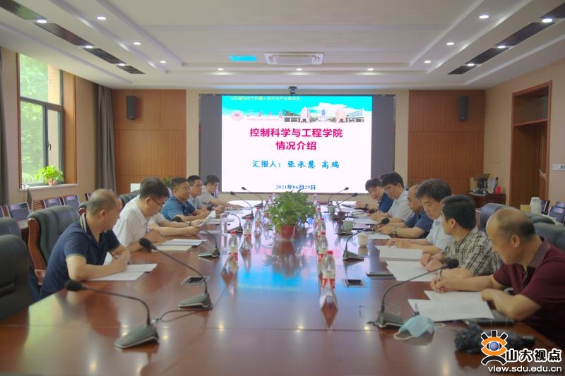 ［控制］山东省科技厅党组成员、副厅长孙丕恕一行来校调研