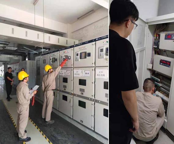 后勤保障部北洋园校区能源管理办公室开展暑期运行检查