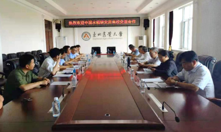 中国水稻研究所来我校调研交流合作