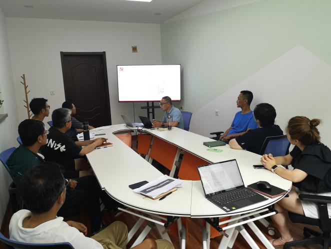 后勤保障部能源管理科党支部开展党史学习教育专题党课