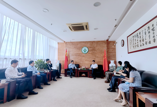 工商银行广东省分行领导一行来校商议进一步推进银校战略合作事宜