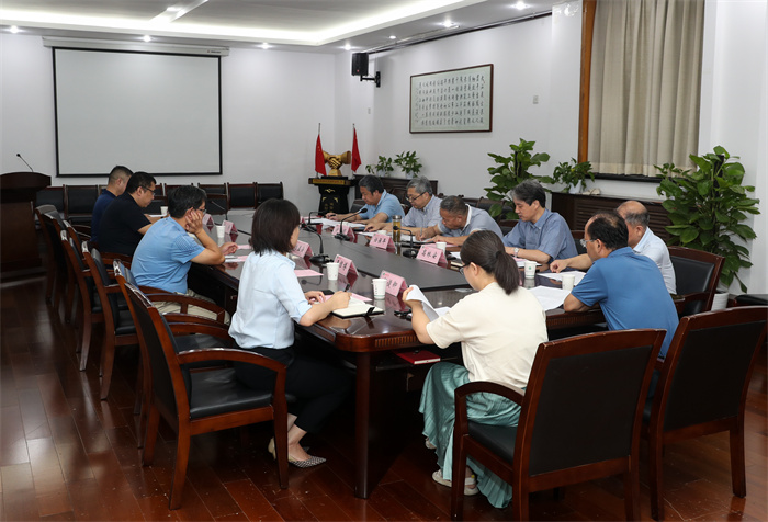 凝心聚力协同推进——我校召开中德合作办学项目领导小组会议