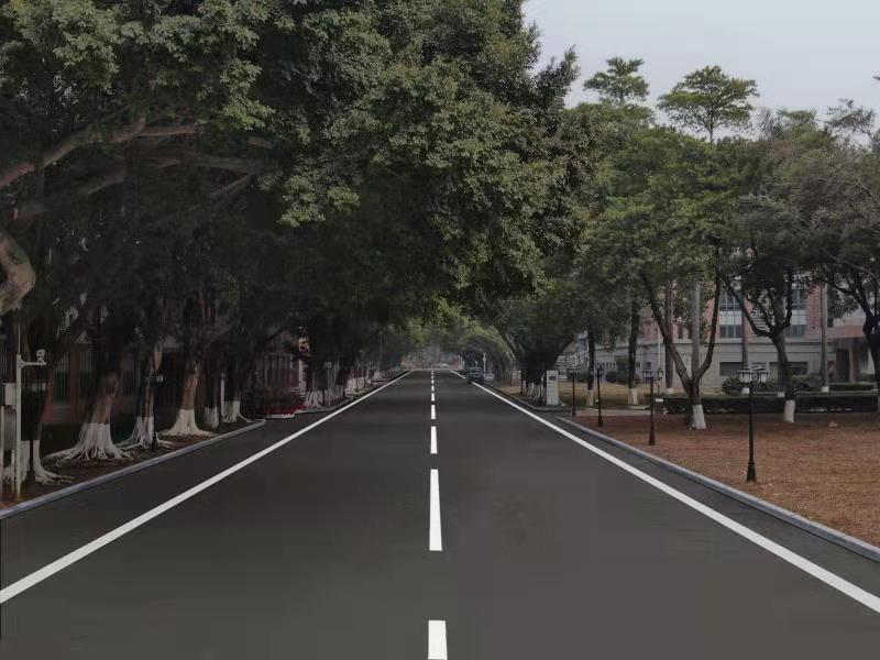 【办实事】新面貌！北校主校道升级为沥青路面