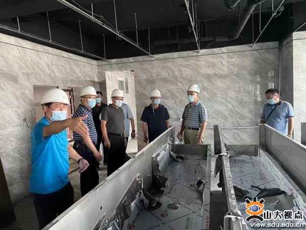 ［后勤保障］校领导检查督导学生公寓修缮工作